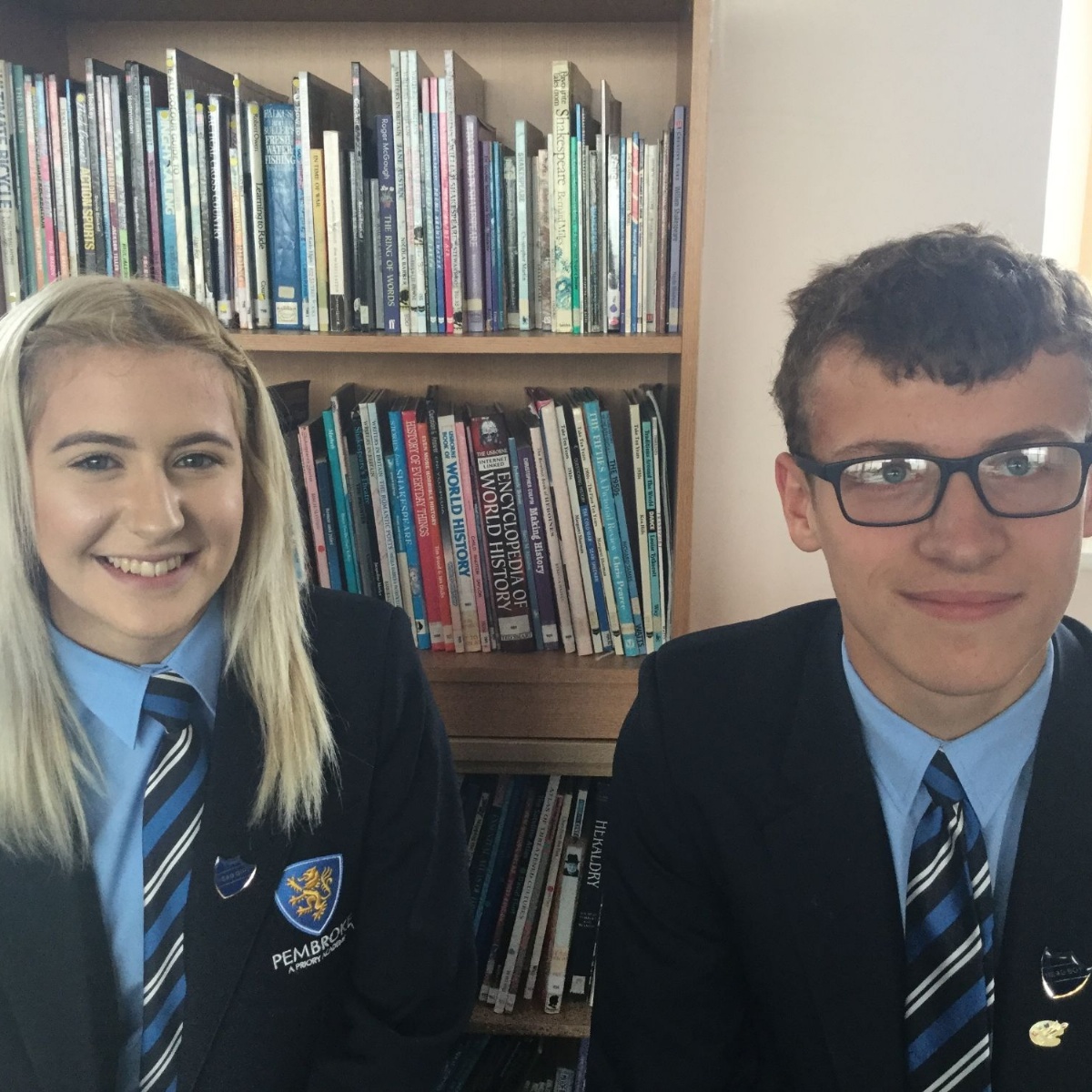 Pembroke - A Priory Academy - Meet our Head Boy & Head Girl